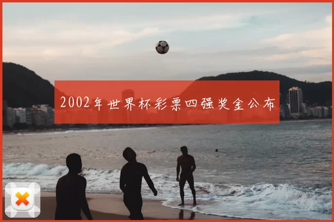 2002年世界杯彩票四强奖金公布