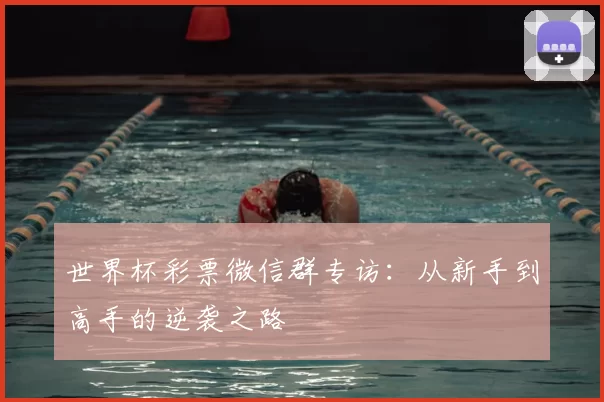 世界杯彩票微信群专访：从新手到高手的逆袭之路